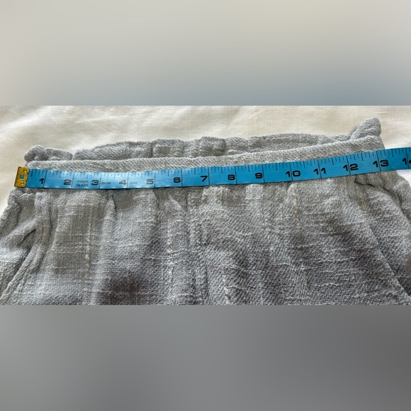 Free People Light Blue Pant & Belt Size 2 - Picture 8 of 13